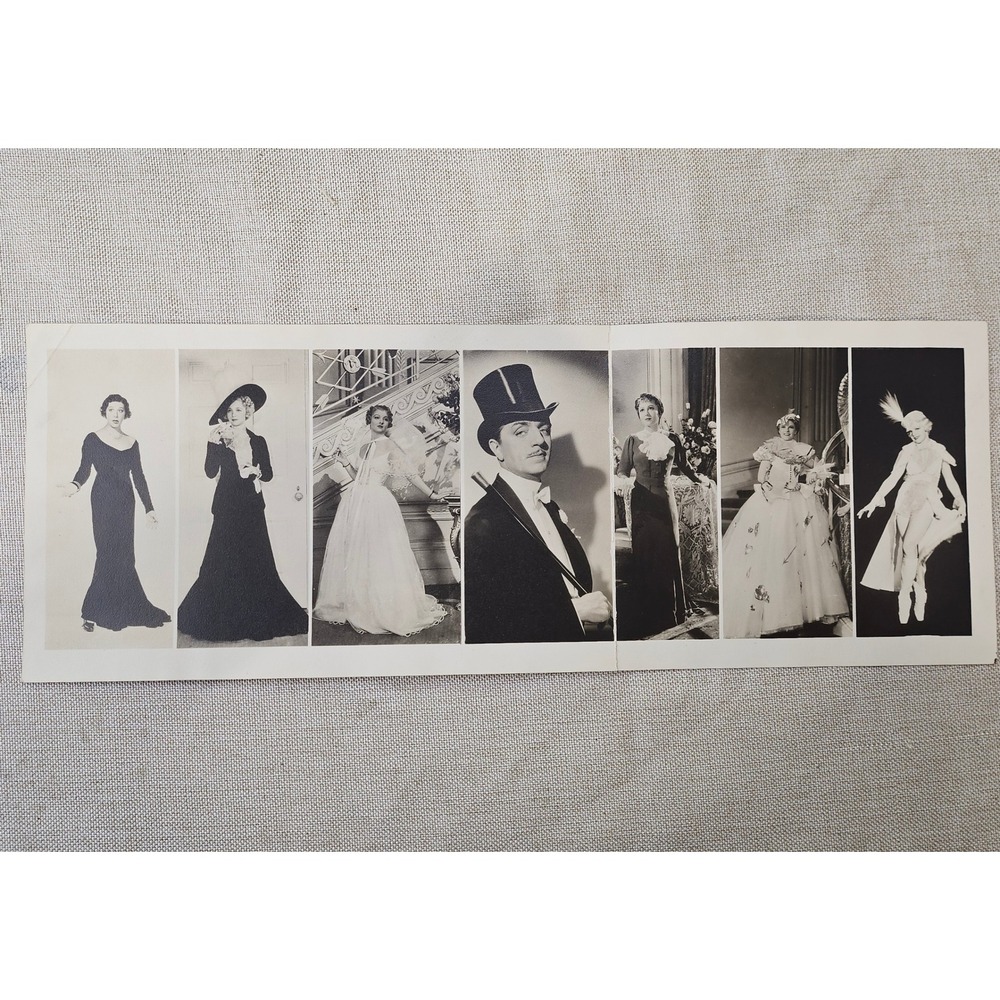 Vtg 1936 The Great Ziegfeld Movie Photo William Powell Myrna Loy Luise Rainer